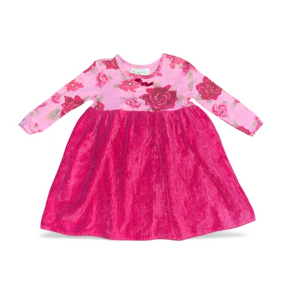 Baby Lulu Pink Floral Dress